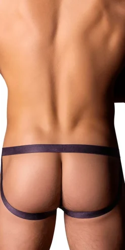 Male Power 386-291 Love Star Jock With Ring Purple