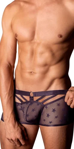 Male Power 122-291 Love Star Short With Ring Purple