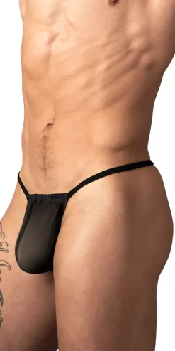Male Power 450-307 Mesh 2 G-string Black