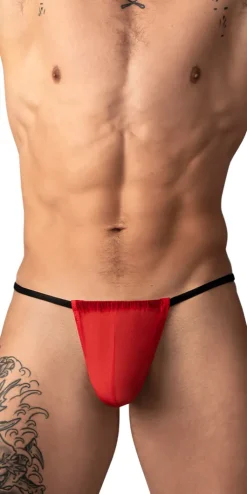 Male Power 450-307 Mesh 2 G-string Red
