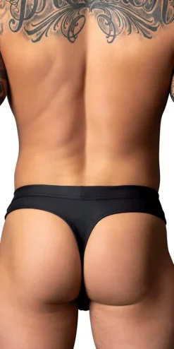 Male Power 410-298 Oh Snap Snap Off Thong Black