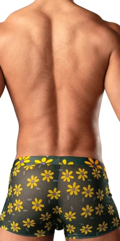 Male Power 145-285 Petal Power Pouch Short Daisy Print