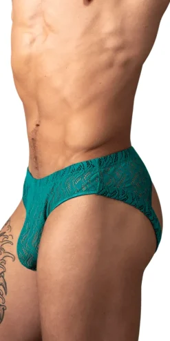 Male Power 330-305 Ripple Moon Jock Teal