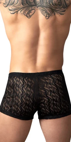 Male Power 150-305 Ripple Pouch Short Black
