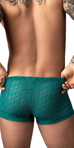 Male Power 150-305 Ripple Pouch Short Teal