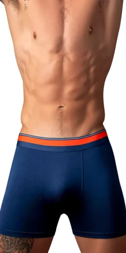 Male Power 160-299 Soo Cumfy Boxer Brief Navy