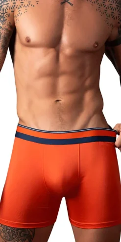 Male Power 160-299 Soo Cumfy Boxer Brief Orange