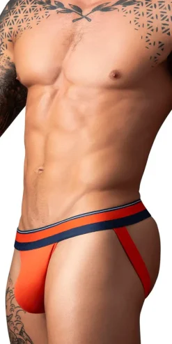 Male Power 349-299 Soo Cumfy Jock Orange