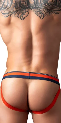 Male Power 349-299 Soo Cumfy Jock Orange