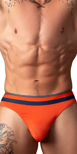 Male Power 412-299 Soo Cumfy Thong Orange