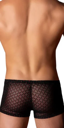 Male Power Trunk 143-296 Widow Maker Front Pouch Red diamond - Black