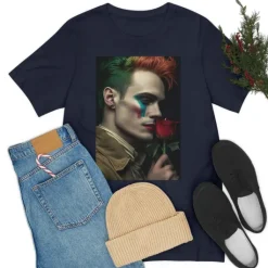 MUS Exclusive Design T-Shirt Man With a Rose