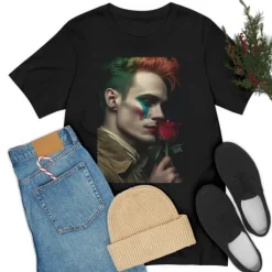 MUS Exclusive Design T-Shirt Man With a Rose