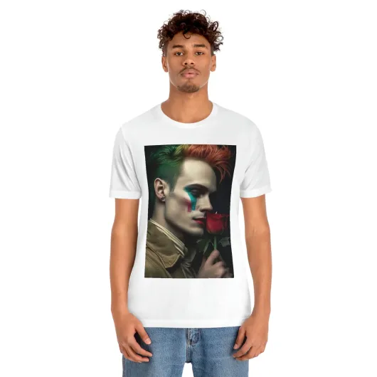 MUS Exclusive Design T-Shirt Man With a Rose