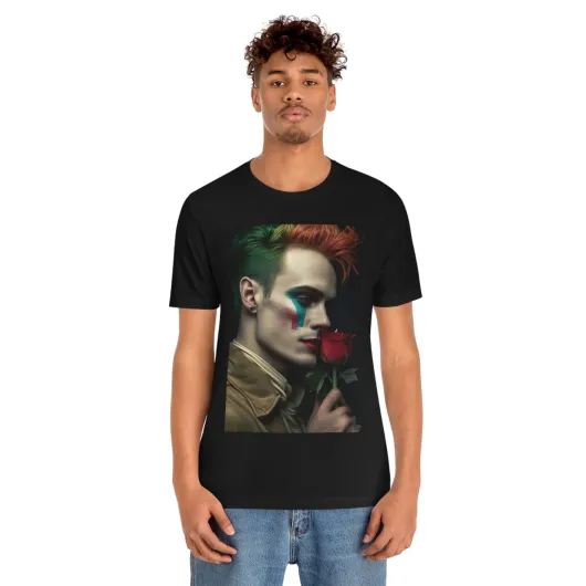 MUS Exclusive Design T-Shirt Man With a Rose