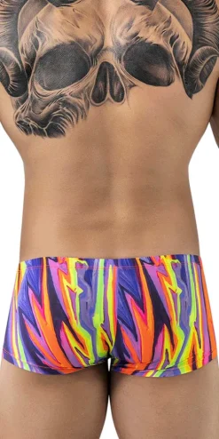 Pikante 1828 Abstract Trunks Purple