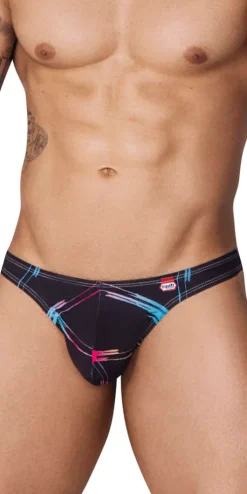 Pikante 1077 Nucleus Thongs Black