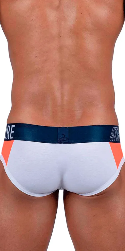 Private Structure Baut4388 Athlete Mini Briefs White League
