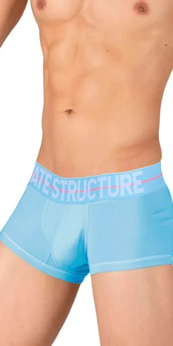 Private Structure Moux4103 Mo Lite Mid Waist Trunks Blue