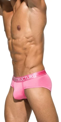 Private Structure Pbuz3748 Platinum Bamboo Contour Briefs Blush