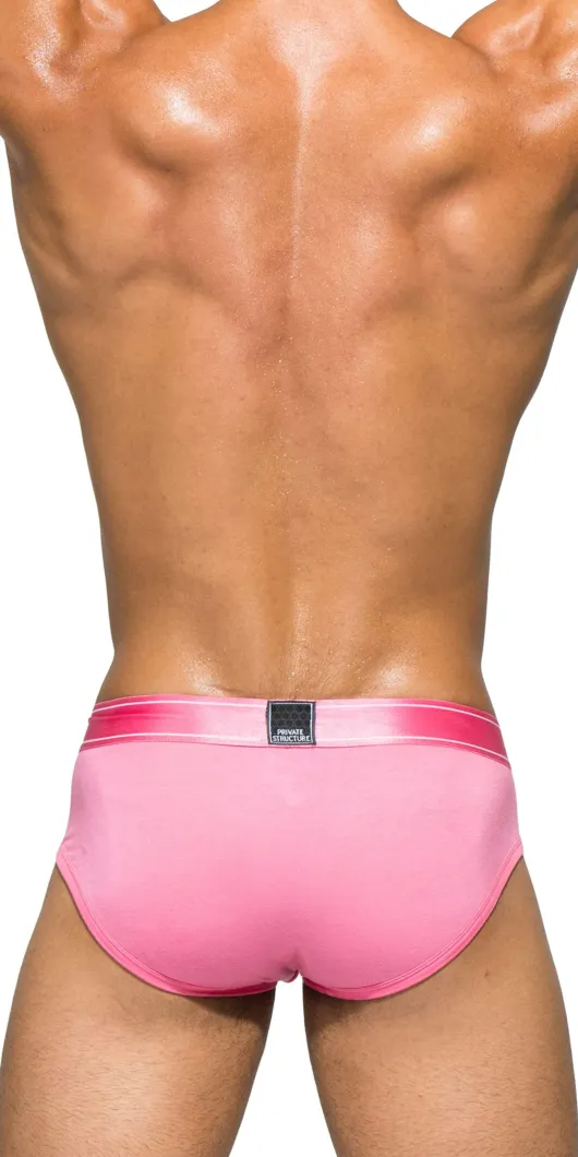 Private Structure Pbuz3748 Platinum Bamboo Contour Briefs Blush