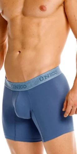 Unico 26040100217 Classic Boxer Briefs In Teal