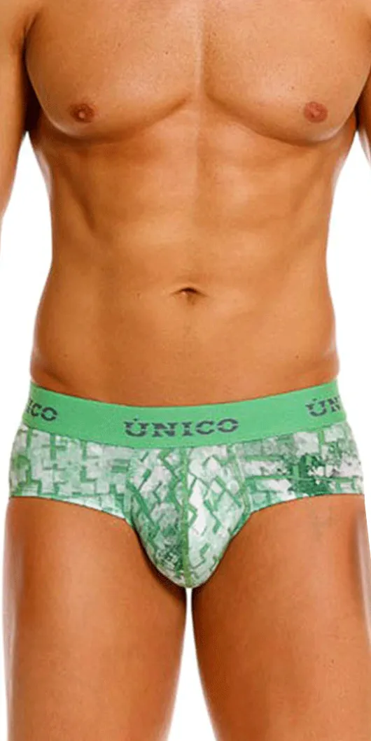 Unico 26020101102 Piramide Briefs 43-green