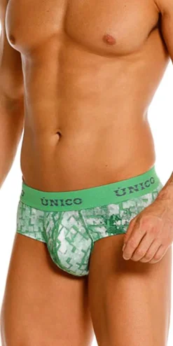 Unico 26020101102 Piramide Briefs 43-green