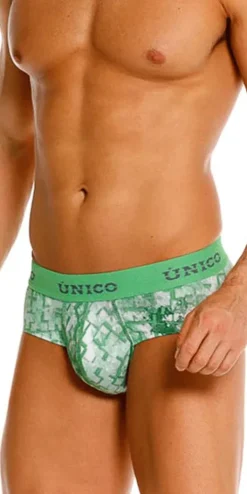Unico 26020101102 Piramide Briefs 43-green
