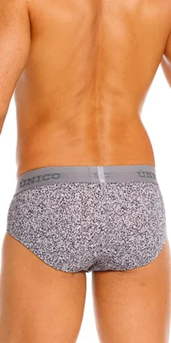 Unico 26020101114 Suede Briefs 59-gray