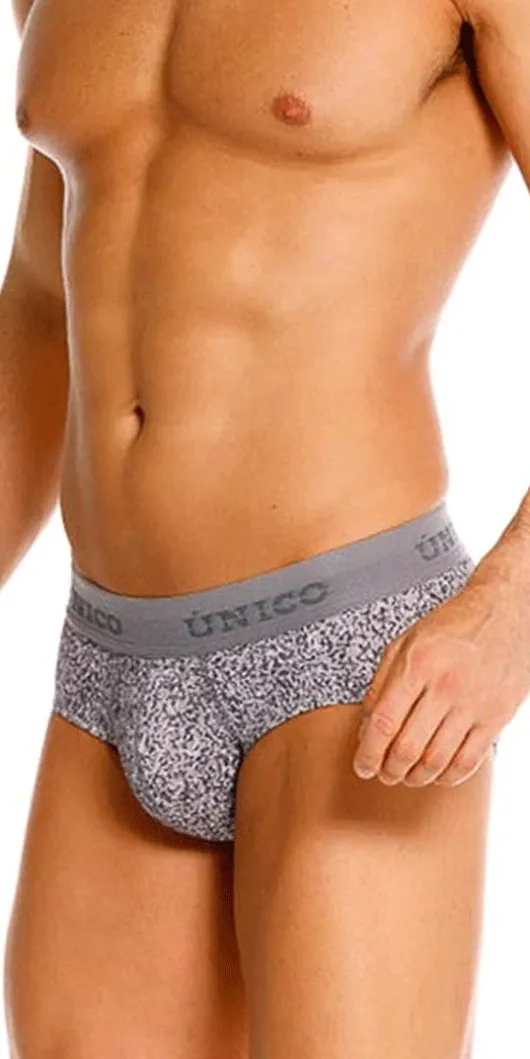 Unico 26020101114 Suede Briefs 59-gray