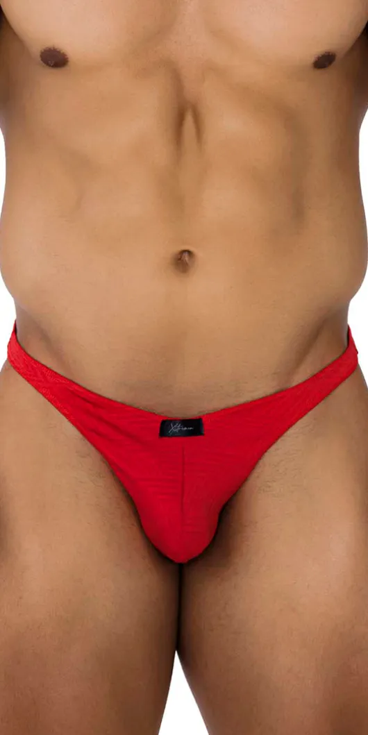 Xtremen 91192 Jacquard Bikini Red