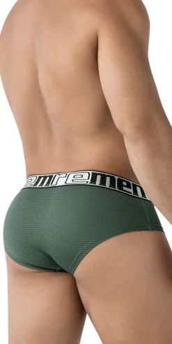 Xtremen 91221 Microfiber Briefs Green