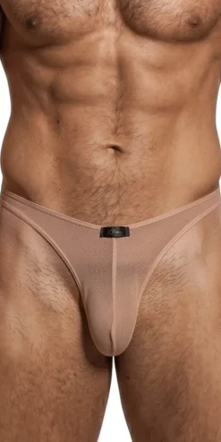 Xtremen 91264 Microfiber Mesh Bikini Brown