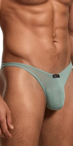 Xtremen 91264 Microfiber Mesh Bikini Green