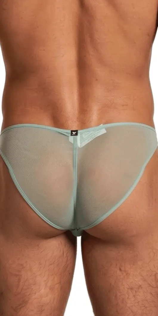 Xtremen 91264 Microfiber Mesh Bikini Green