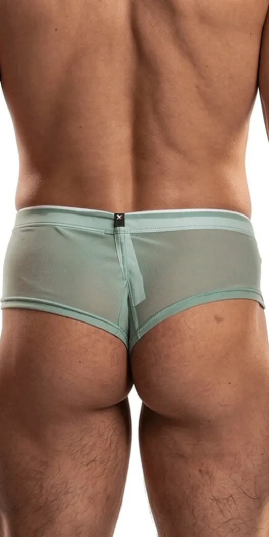 Xtremen 91263 Microfiber Mesh Briefs Green