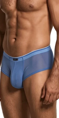 Xtremen 91263 Microfiber Mesh Briefs Blue