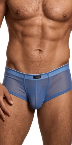 Xtremen 91263 Microfiber Mesh Briefs Blue