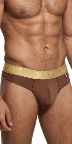 Xtremen 91253 Microfiber Thongs Chocolate