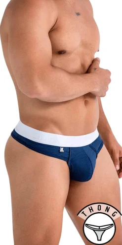 Xtremen 91241 Microfiber Thongs Dark Blue