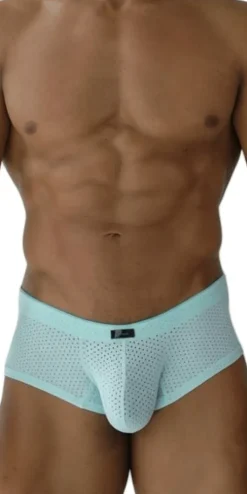 Xtremen 91269 Sleek V-cut Performance Mesh Briefs Seawater