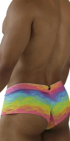 Xtremen 91283 Ultimate Low-rise Rainbow Printed Briefs Cloud