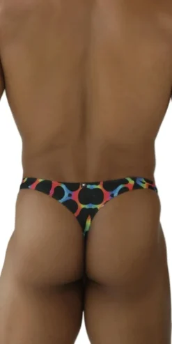 Xtremen 91284 Ultimate Rainbow Expression Men's Thong Mushroom