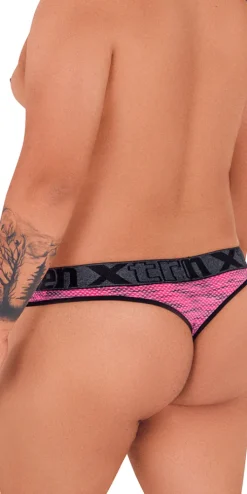 Xtremen 91100x Microfiber Mesh Thongs Pink