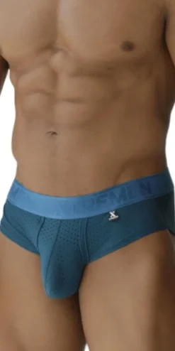 Xtremen 91250 Xtremen Athletic Performance Mesh Briefs Petrol